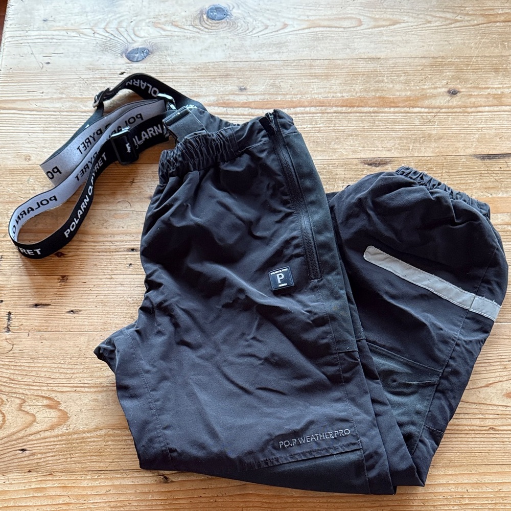 Polarn O. Pyret  Weatherproof waterproof suspender shell pants